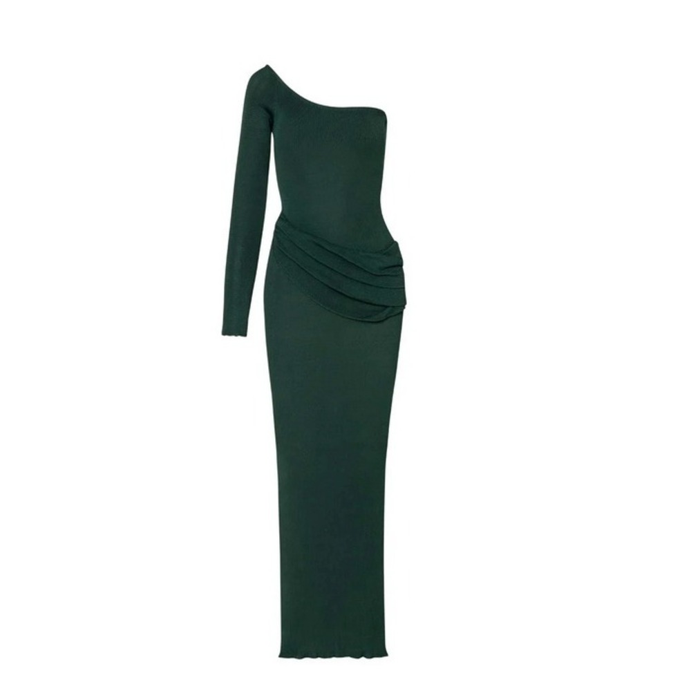 NWT Baobab Kairi Maxi Dress Green Women's Size Large Knit - Picture 3 of 16